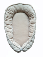 Babynestje velours beige