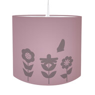 Lamp silhouet Bloemen Kinderkamer | effen