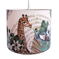 hanglamp jungle gold poeder roze