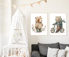 Poster set van 2 beren
