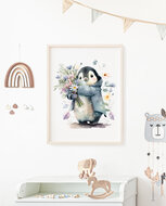 poster pinguin 