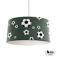 hanglamp voetbal olijfgroen