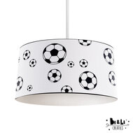 Hanglamp voetbal wit