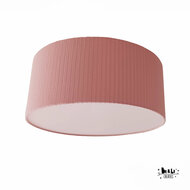 plafondlamp rib nude roze