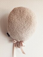 teddy ballon beige