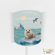 wandlamp antarctica zeehondjes