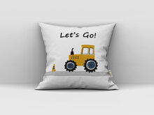 Kussen tractor lets go!