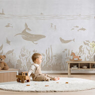 monochrome sea white vintage