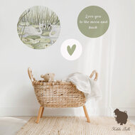 muurcirkel set swans kikki belle