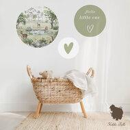 muurcirkel set deer forest summer kikki belle
