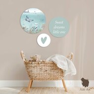 muurcirkel set secrest sea life kikki belle