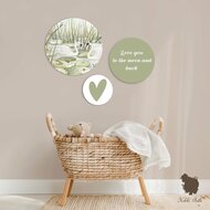 muurcirkel set swans kikki belle