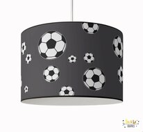 Hanglamp voetbal grijs