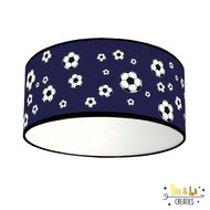 plafondlamp voetbal donkerblauw