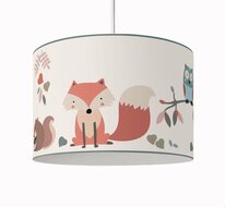 Hanglamp bosdieren herfstkleuren
