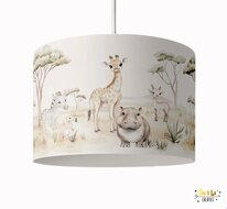 Hanglamp safari aquarel dieren