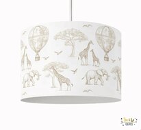 Hanglamp giraf, olifant en luchtballon