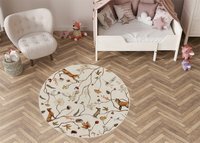 Vloerkleed zacht playful forest