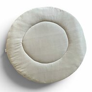boxkleed wellnes fleece lichtbeige rond