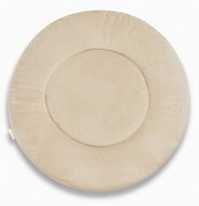 boxkleed wellnes fleece warm beige rond