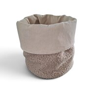 Commodemandje beige teddy