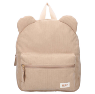 rugtasje corduroy beige met oortjes