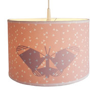Hanglamp Silhouet Vlinder triangle roze