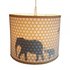 Lamp jungle silhout oker_