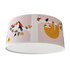 plafondlamp jungle oud roze_