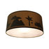 plafondlamp silhouet dino effen stof_