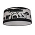 plafondlamp safari silhouet custommade lichtgrijs_