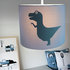 Lamp silhouet Dino Kinderkamer | effen_