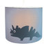 Lamp silhouet Dino Kinderkamer | effen_