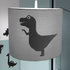 Lamp silhouet Dino Kinderkamer | effen_