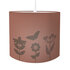 Lamp silhouet Bloemen Kinderkamer | effen_