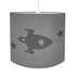 Lamp silhouet Raket Kinderkamer | effen_