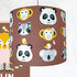Lamp Dieren Kinderkamer | terracotta bruin_