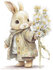 poster bunny flowers 2_