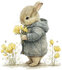 poster bunny flowers 7_