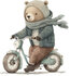 poster winter bike bear_