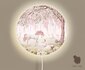 wandlamp rond Unicorn pink_