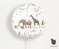 wandlamp rond animal parade brown_