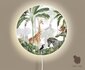 wandlamp rond jungle Jive_