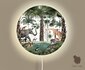 wandlamp rond animal kingdom_