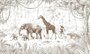 animal parade brown behang kikki belle_