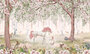 unicorn forest green behang kikki belle_