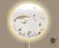 wandlamp rond sensational sea brown_