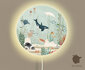 wandlamp rond kelp forest_