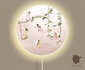 wandlamp rond dream flight_