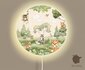 wandlamp rond woodland joy_
